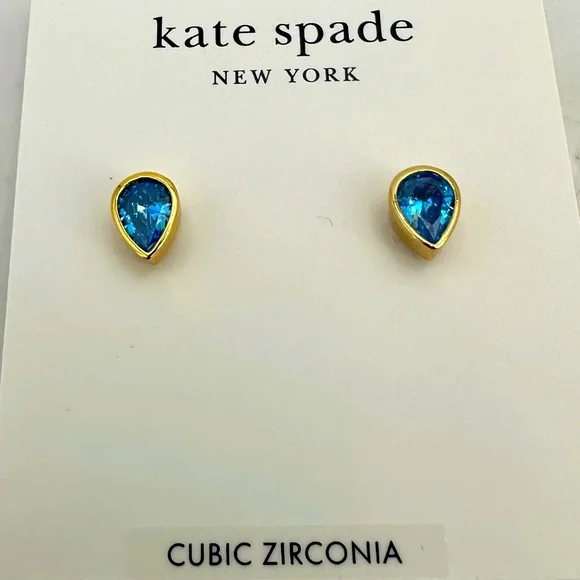 New kate spade new york
Gold-Tone Bubbly Bezel Stud Earrings - Picture 4 of 6